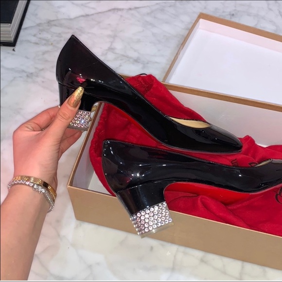 Christian Louboutin Shoes - Black loubiton heels